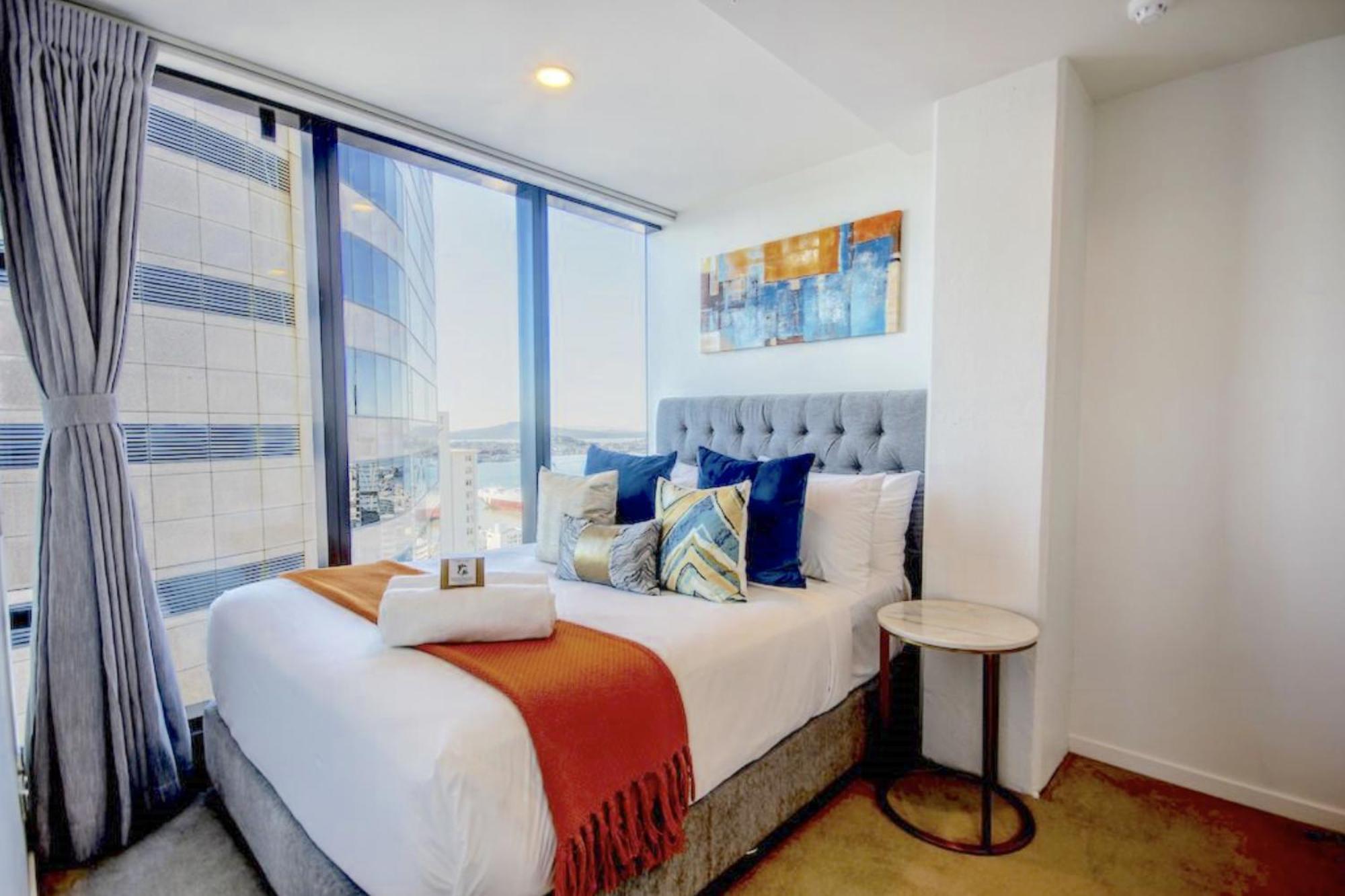 Top Floor Harbour View And Skytower View Apartment In Cbd Auckland Exterior foto